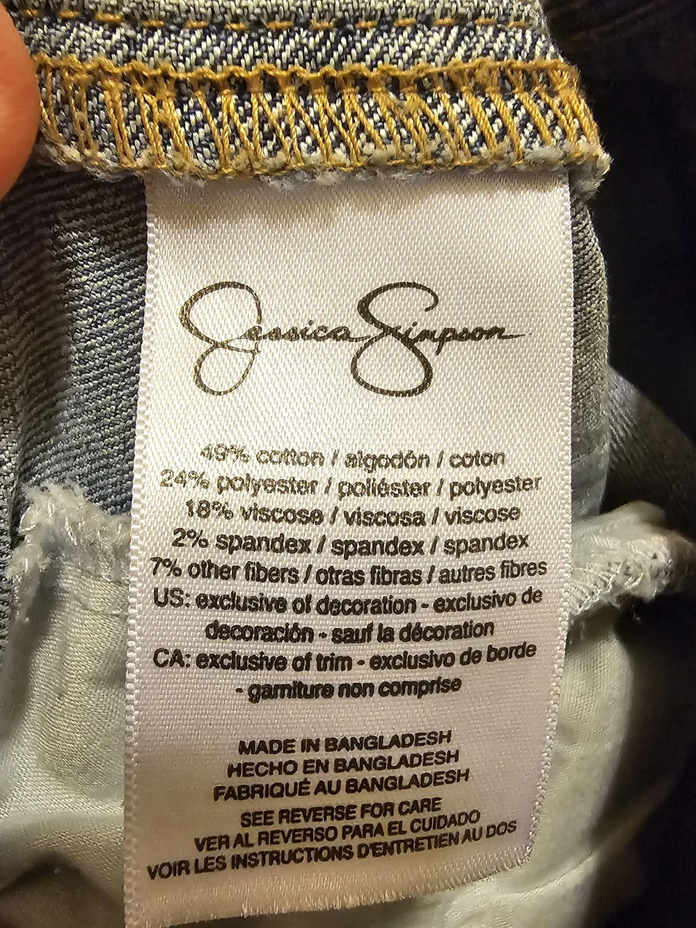 Jessica Simpson casual denim